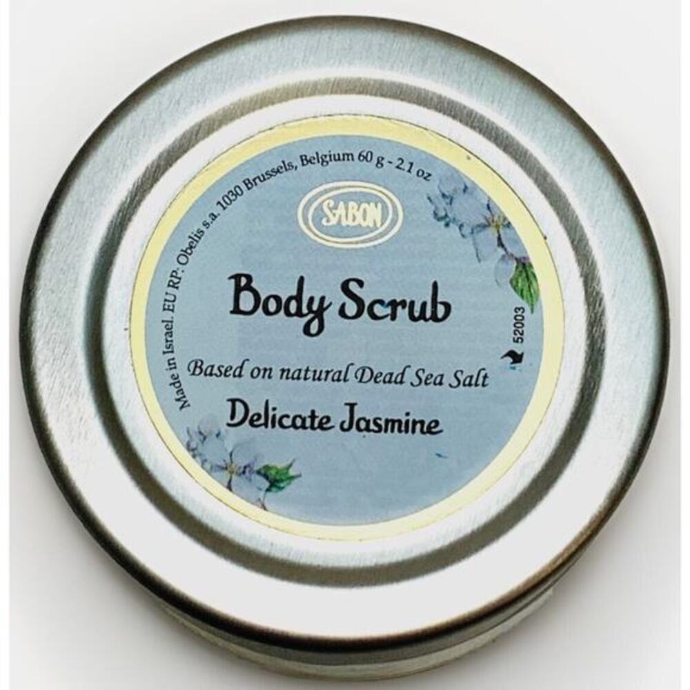 New! SABON  Body Scrub  - Delicate Jasmine - 60g Travel‎ size